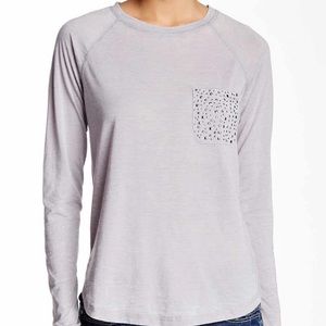 Seven 7 Burnout Embellished Tee